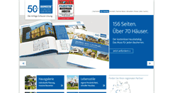 Desktop Screenshot of baumeister-haus.de
